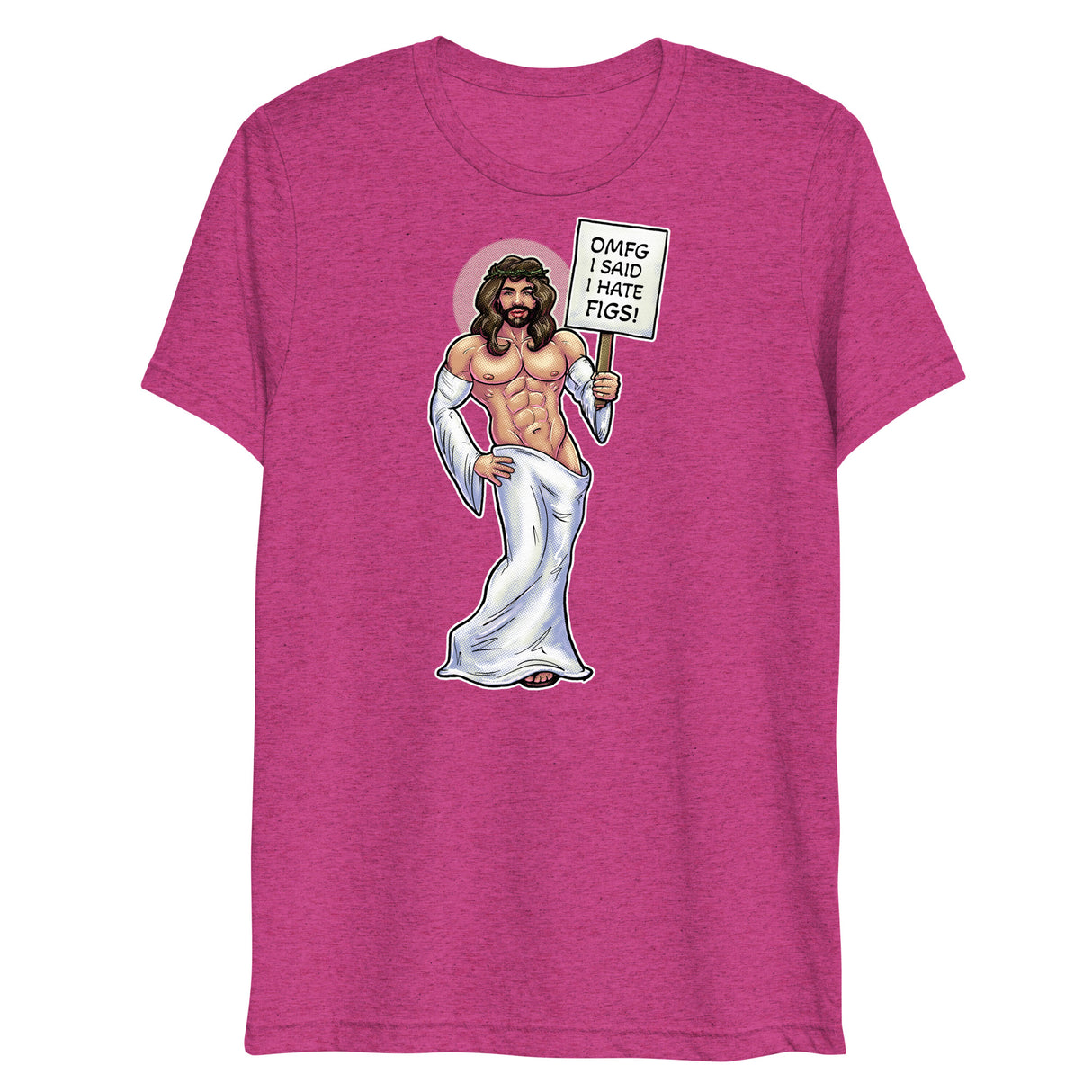 Hates Figs (Triblend)-Triblend T-Shirt-Swish Embassy