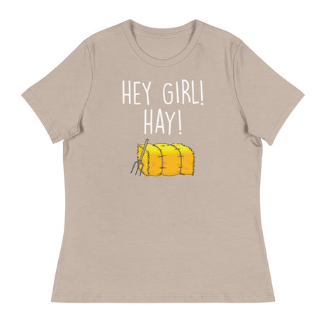 Hey Girl Hay (Women's Relaxed T-Shirt)-Women's T-Shirts-Swish Embassy