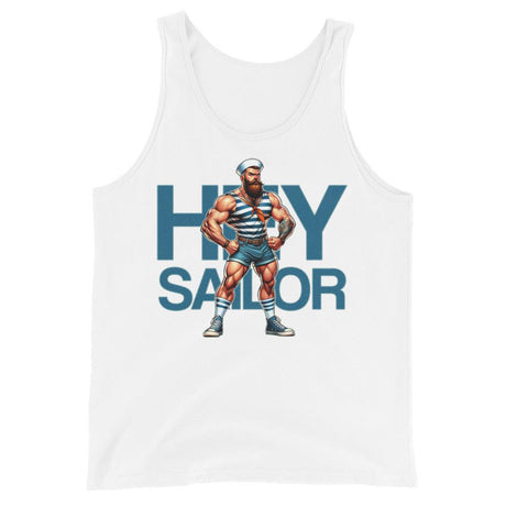 Hey Sailor (Tank Top)-Tank Top-Swish Embassy