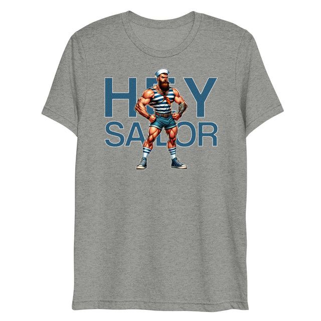 Hey Sailor (Triblend)-Triblend T-Shirt-Swish Embassy