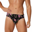 Hint of Floral (Swim Briefs)-Swim Briefs-Swish Embassy