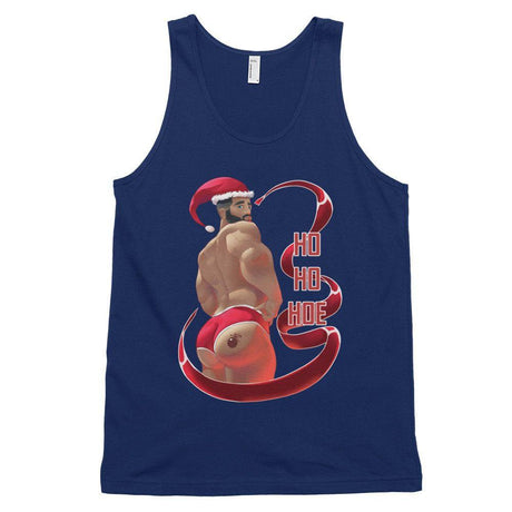 Ho Ho Hoe (Tank Top)-Christmas Tank Tops-Swish Embassy
