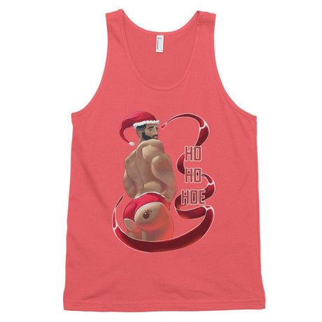 Ho Ho Hoe (Tank Top)-Christmas Tank Tops-Swish Embassy