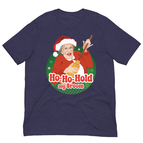 Ho Ho Hold My Broom-Christmas T-Shirts-Swish Embassy