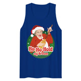 Ho Ho Hold My Broom (Tank top)-Christmas Tank Tops-Swish Embassy