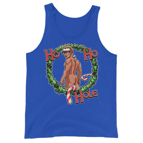 Ho Ho Hole (Tank Top)-Christmas Tanks-Swish Embassy