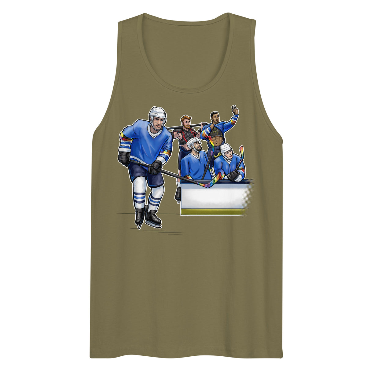 Hockey Pride (Tank Top)-Tank Top-Swish Embassy