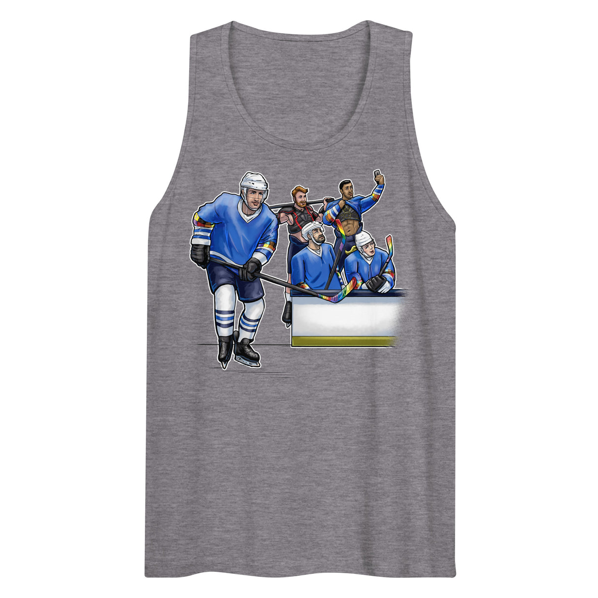 Hockey Pride (Tank Top)-Tank Top-Swish Embassy