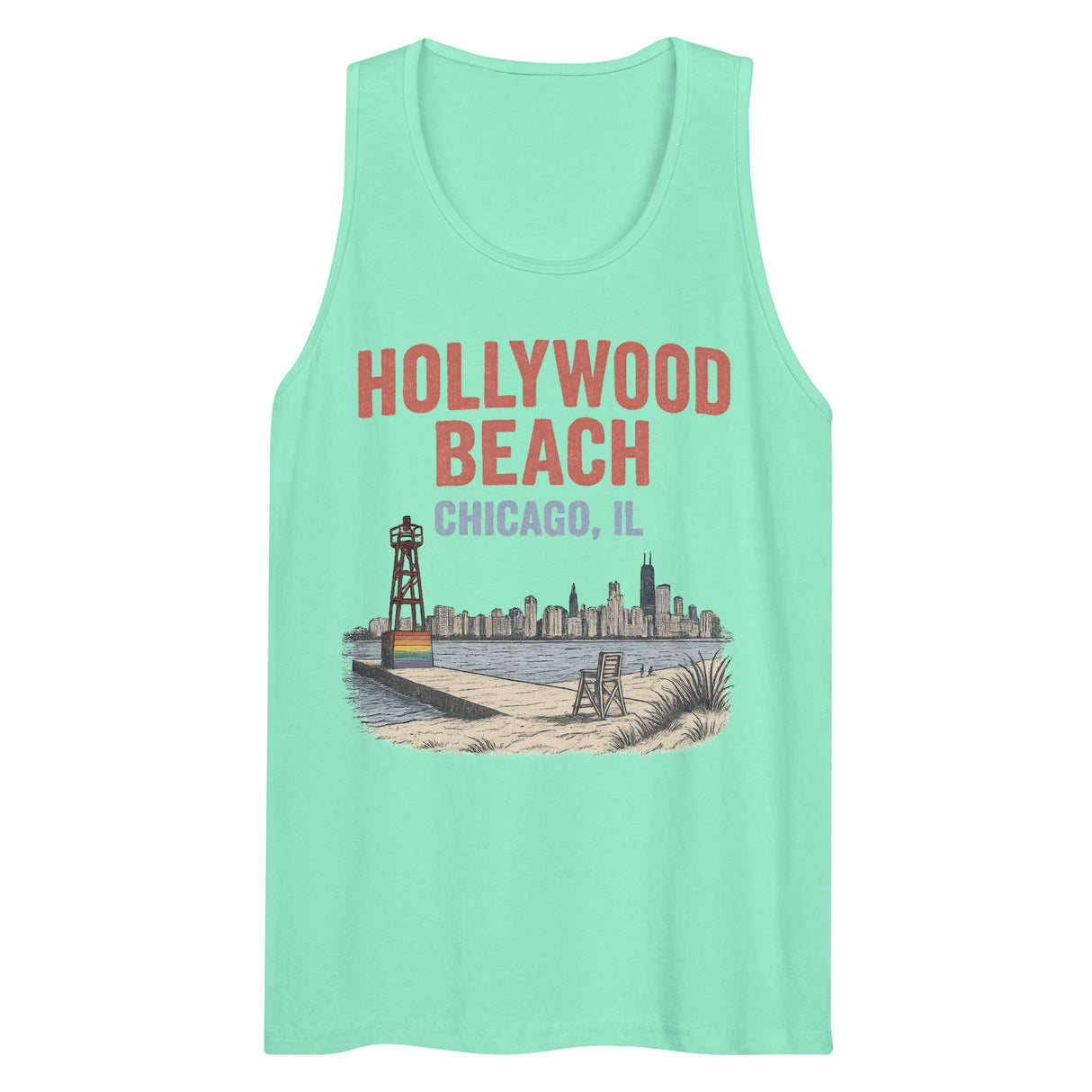 Hollywood Beach (Tank Top)-Tank Top (Staging)-Swish Embassy