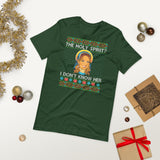 Holy Spirit? I Don't Know Her (Ugly Christmas)-T-Shirts-Swish Embassy