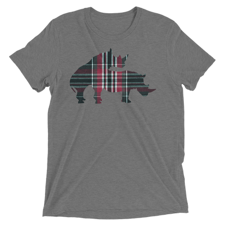 Horny Tartan (Triblend)-Triblend T-Shirt-Swish Embassy