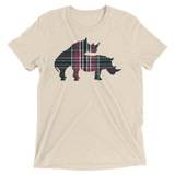 Horny Tartan (Triblend)-Triblend T-Shirt-Swish Embassy