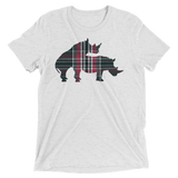 Horny Tartan (Triblend)-Triblend T-Shirt-Swish Embassy