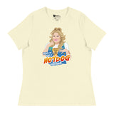 Hot Dog (Women's Relaxed T-Shirt)-Women's T-Shirts-Swish Embassy