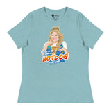 Hot Dog (Women's Relaxed T-Shirt)-Women's T-Shirts-Swish Embassy