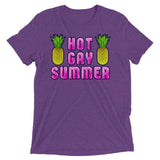 Hot Gay Summer (Triblend)-Triblend T-Shirt-Swish Embassy