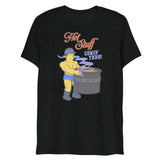 Hot Stuff Comin’ Thru (Triblend)-Triblend T-Shirt-Swish Embassy