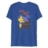 Hot Stuff Comin’ Thru (Triblend)-Triblend T-Shirt-Swish Embassy