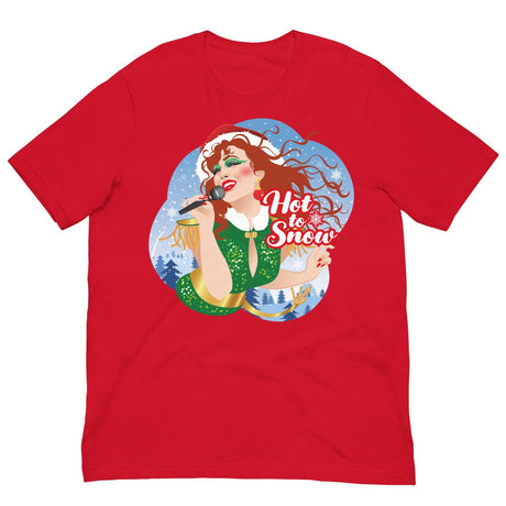 Hot To Snow-Christmas T-Shirts-Swish Embassy
