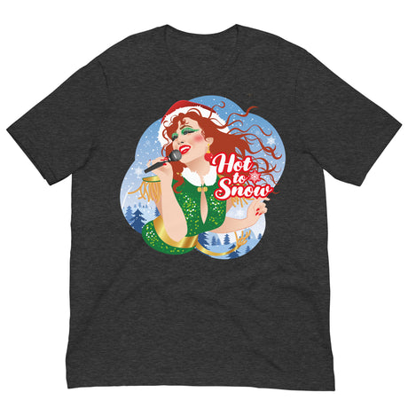 Hot To Snow-Christmas T-Shirts-Swish Embassy