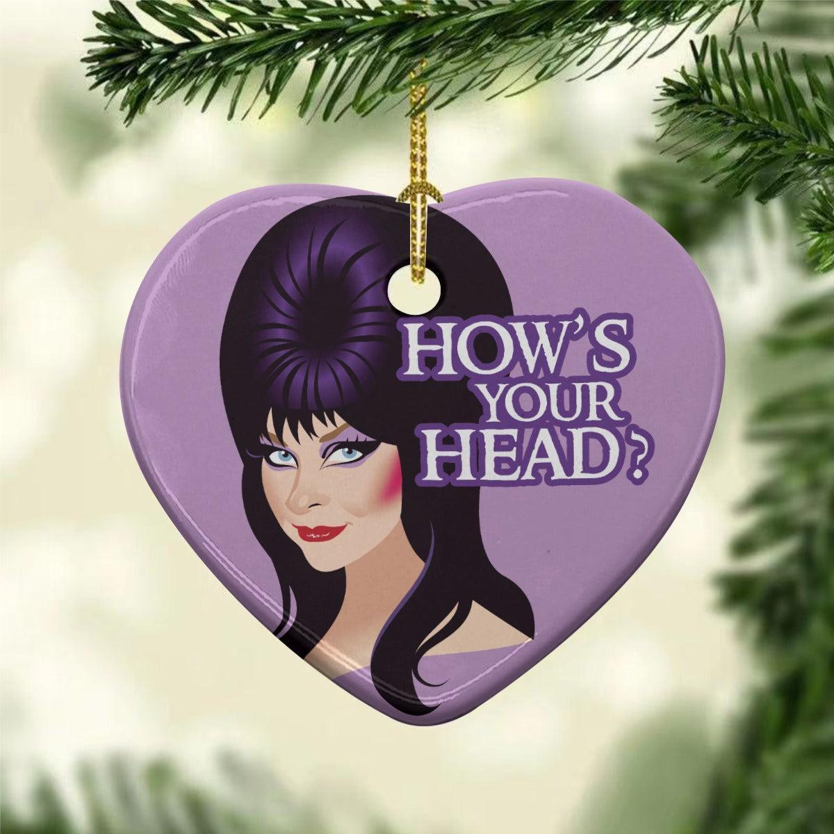 How's Your Head (Ceramic Holiday Keepsake)-Ceramic Holiday Keepsake-Swish Embassy
