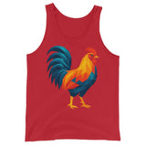 Huge Polygon Rooster (Tank Top)-Tank Top-Swish Embassy