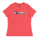 Human (Women's Relaxed T-Shirt)-Women's T-Shirts-Swish Embassy