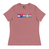 Human (Women's Relaxed T-Shirt)-Women's T-Shirts-Swish Embassy