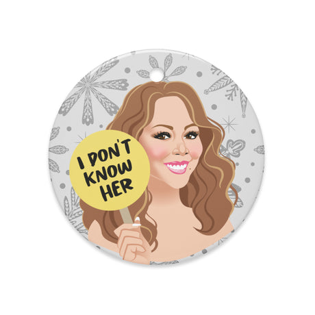 I Don't Know Her (Ceramic ornament)-Swish Embassy