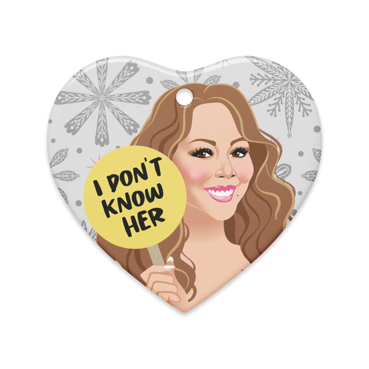 I Don't Know Her (Ceramic ornament)-Swish Embassy