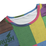 I Feel the Rush (Allover T-Shirt)-Allover T-Shirt-Swish Embassy