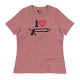 I Love Caulk (Women's Relaxed T-Shirt)-Women's T-Shirts-Swish Embassy