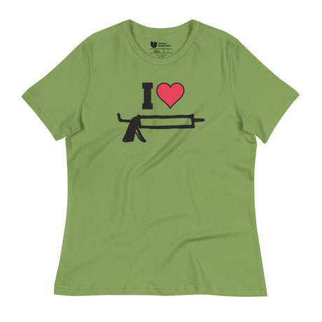 I Love Caulk (Women's Relaxed T-Shirt)-Women's T-Shirts-Swish Embassy