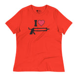 I Love Caulk (Women's Relaxed T-Shirt)-Women's T-Shirts-Swish Embassy