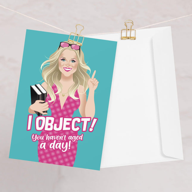 I Object! (Birthday Card)-Birthday Card-Swish Embassy