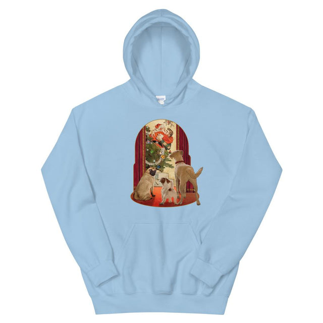 I Saw Daddy Kissing Santa Claus (Hoodie)-Hoodie-Swish Embassy