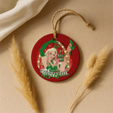 I See Me (Ceramic Holiday Keepsake)-Ceramic Holiday Keepsake-Swish Embassy