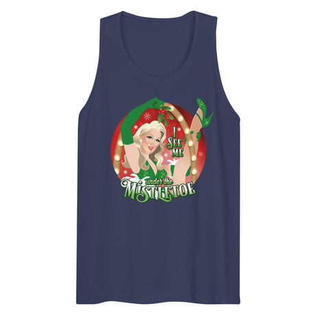 I See Me Under the Mistletoe (Tank top)-Tank Top-Swish Embassy