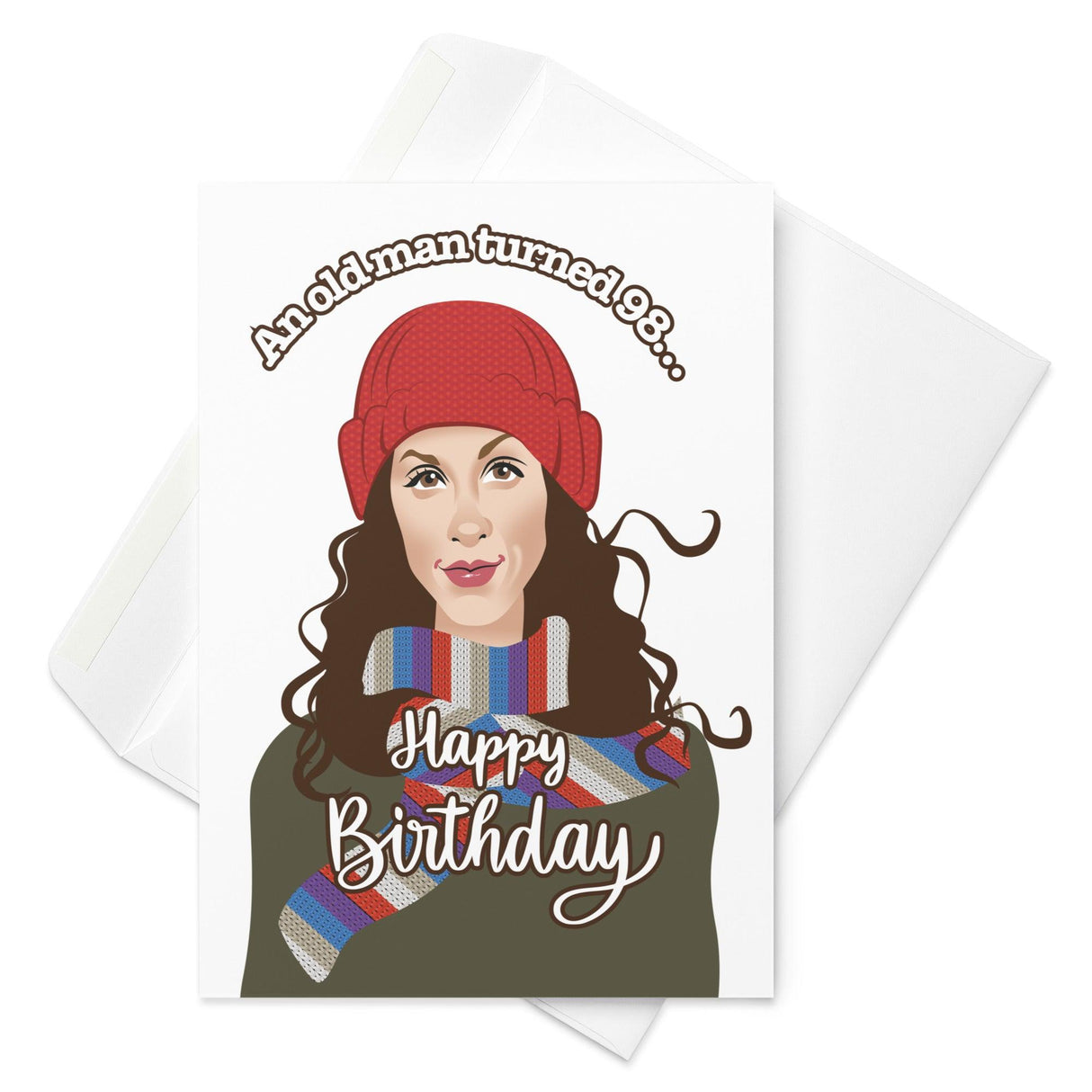 Ironic Birthday (Birthday Card)-Greeting Card-Swish Embassy