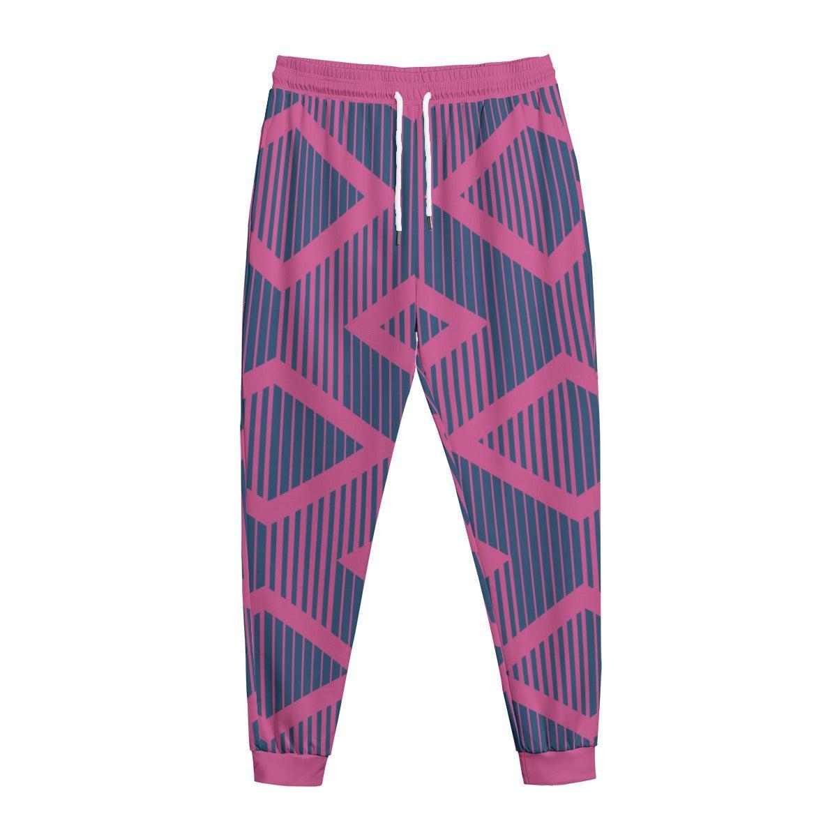 Isometric Fab (AOP Sweatpants)-AOP Sweatpants-Swish Embassy