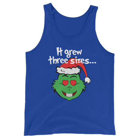 It Grew Three Sizes (Tank Top)-Tank Top-Swish Embassy