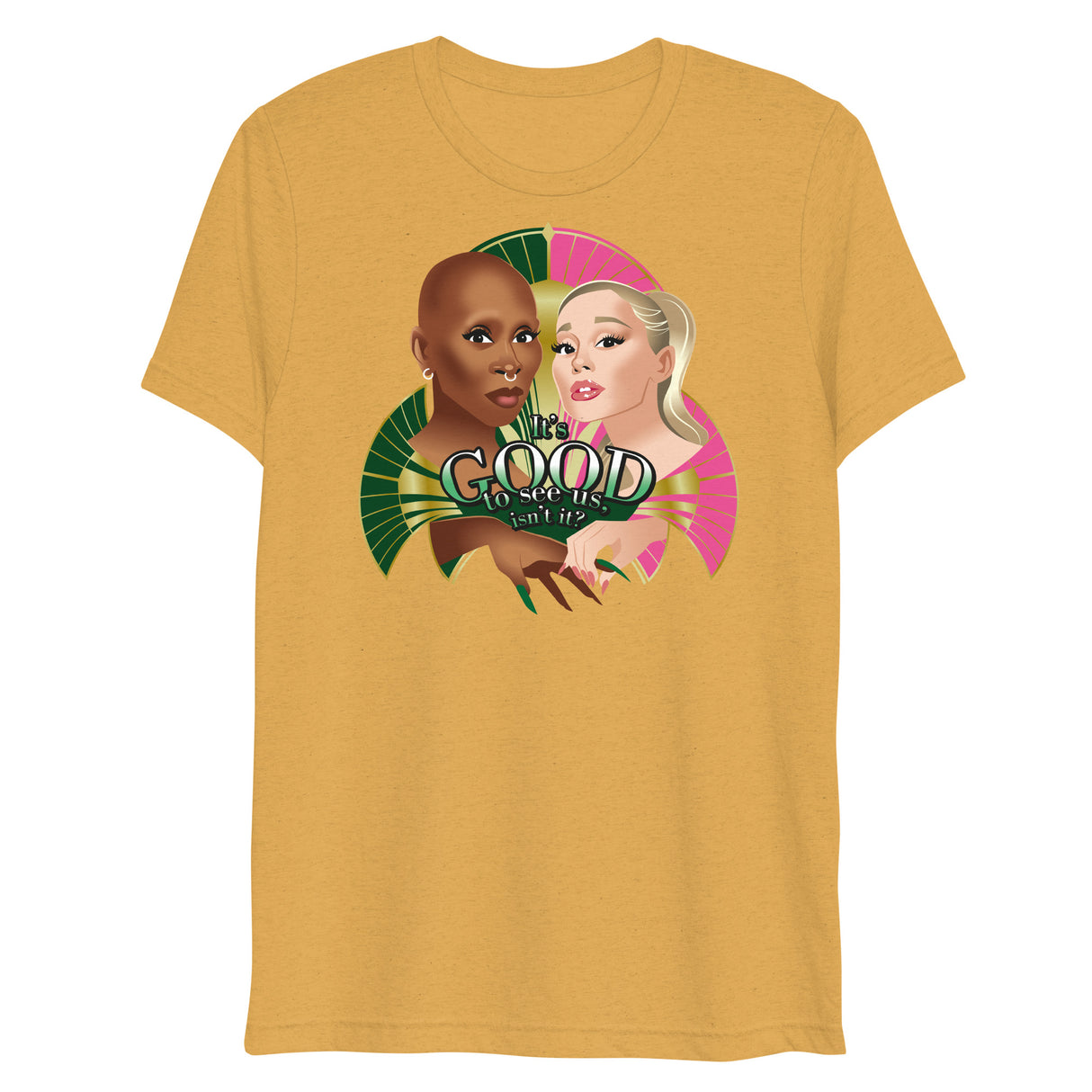 It's Good to See Us (Triblend)-Triblend T-Shirt-Swish Embassy