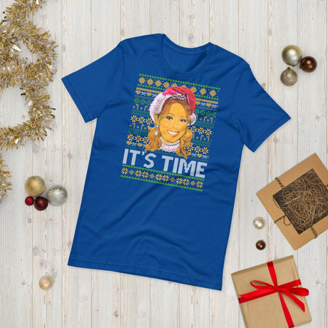 It's Time (Ugly Christmas)-Christmas T-Shirts-Swish Embassy