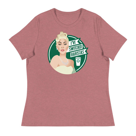 I've Switched Baristas (Women's Relaxed T-Shirt)-Women's T-Shirts-Swish Embassy