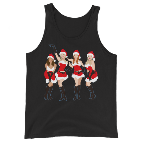Jingle Bell Rock (Tank Top)-Christmas Tank Tops-Swish Embassy
