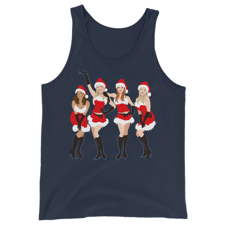 Jingle Bell Rock (Tank Top)-Christmas Tank Tops-Swish Embassy