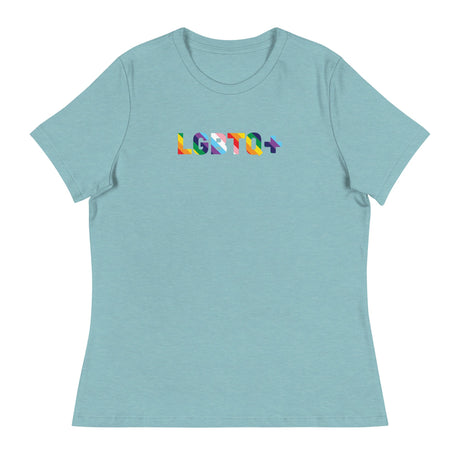 LGBTQ+ (Women's Relaxed T-Shirt)-Women's T-Shirts-Swish Embassy