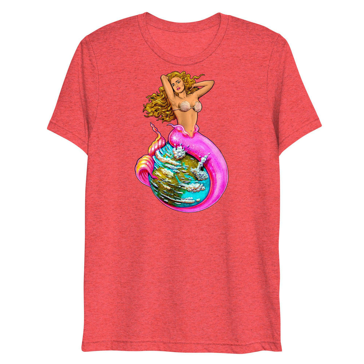 La Isla Sirena (Triblend)-Triblend T-Shirt-Swish Embassy