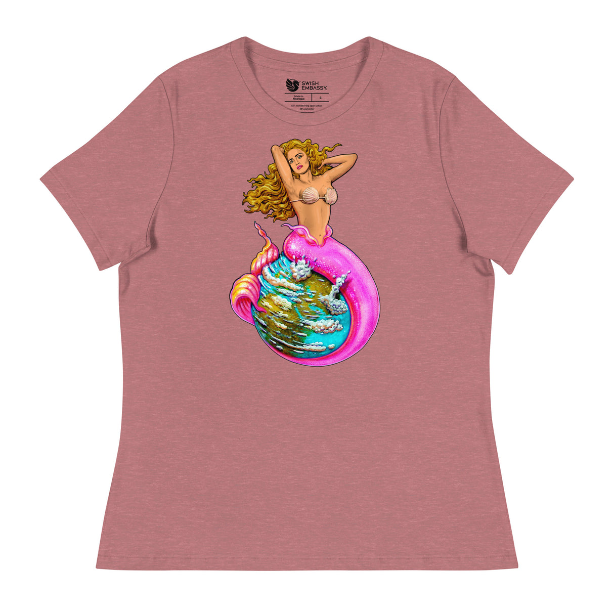 La Isla Sirena (Women's Relaxed T-Shirt)-Women's T-Shirts-Swish Embassy