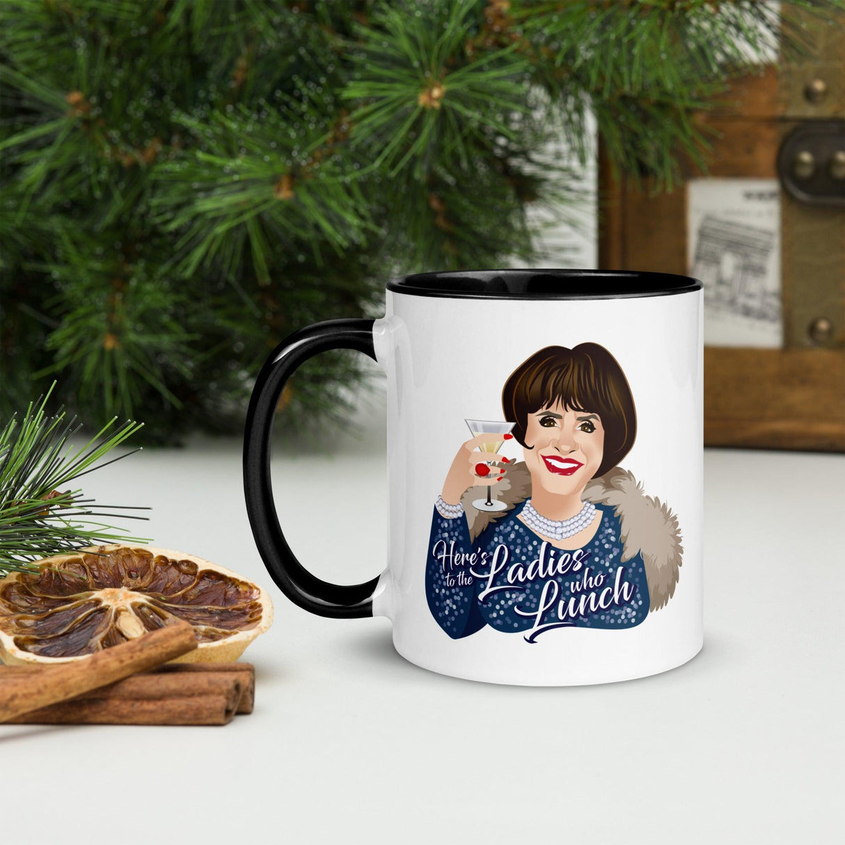 Ladies who Lunch (Mug)-Mugs-Swish Embassy